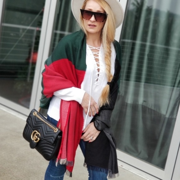 LAST 1!!!! Oblong Scarf Wrap Shawl Scarve - Picture 2 of 4